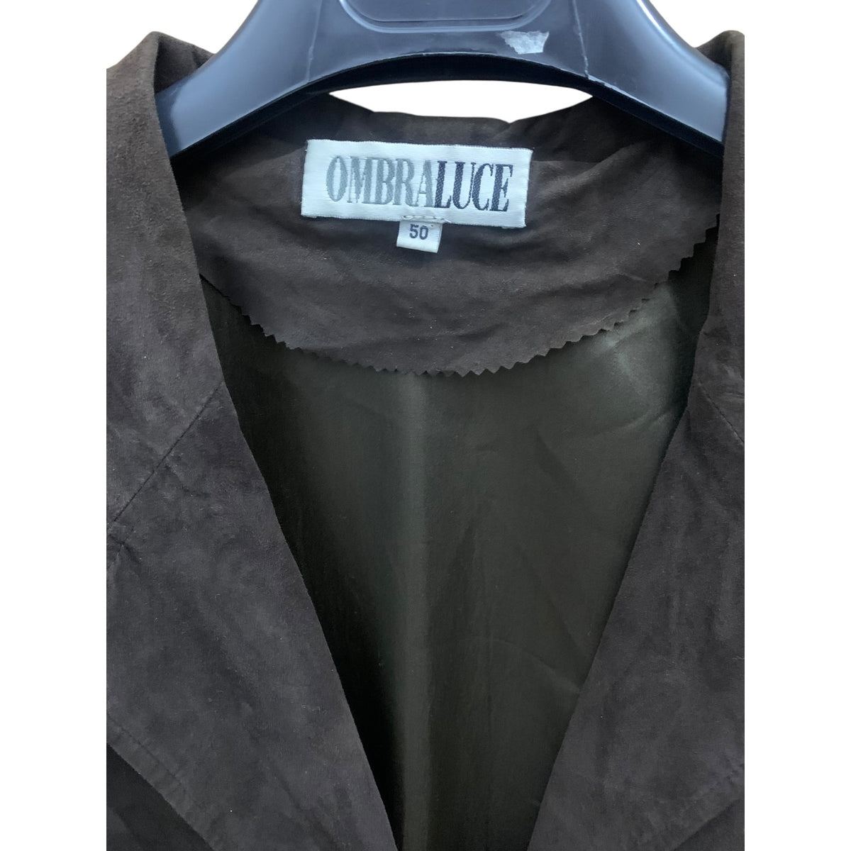 Blazer Donna Vintage Ombraluce Pelle Suede