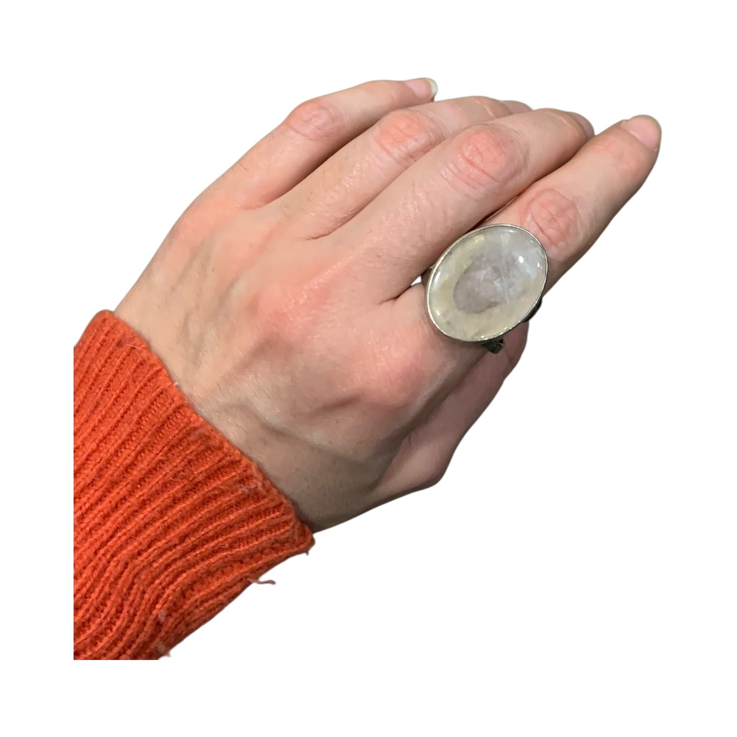 Anello Vintage Pietra Dura Quarzo