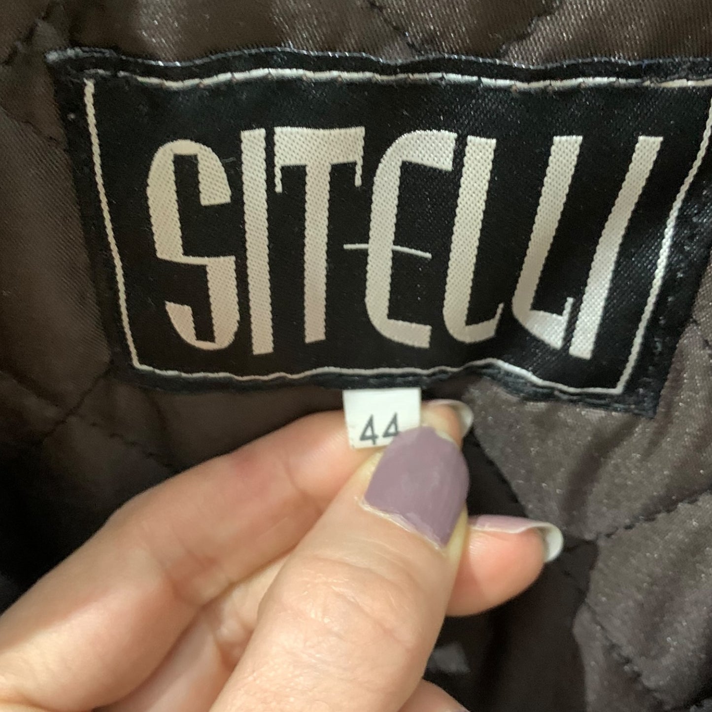 Giaccone Vintage Sitelli Vera Pelle