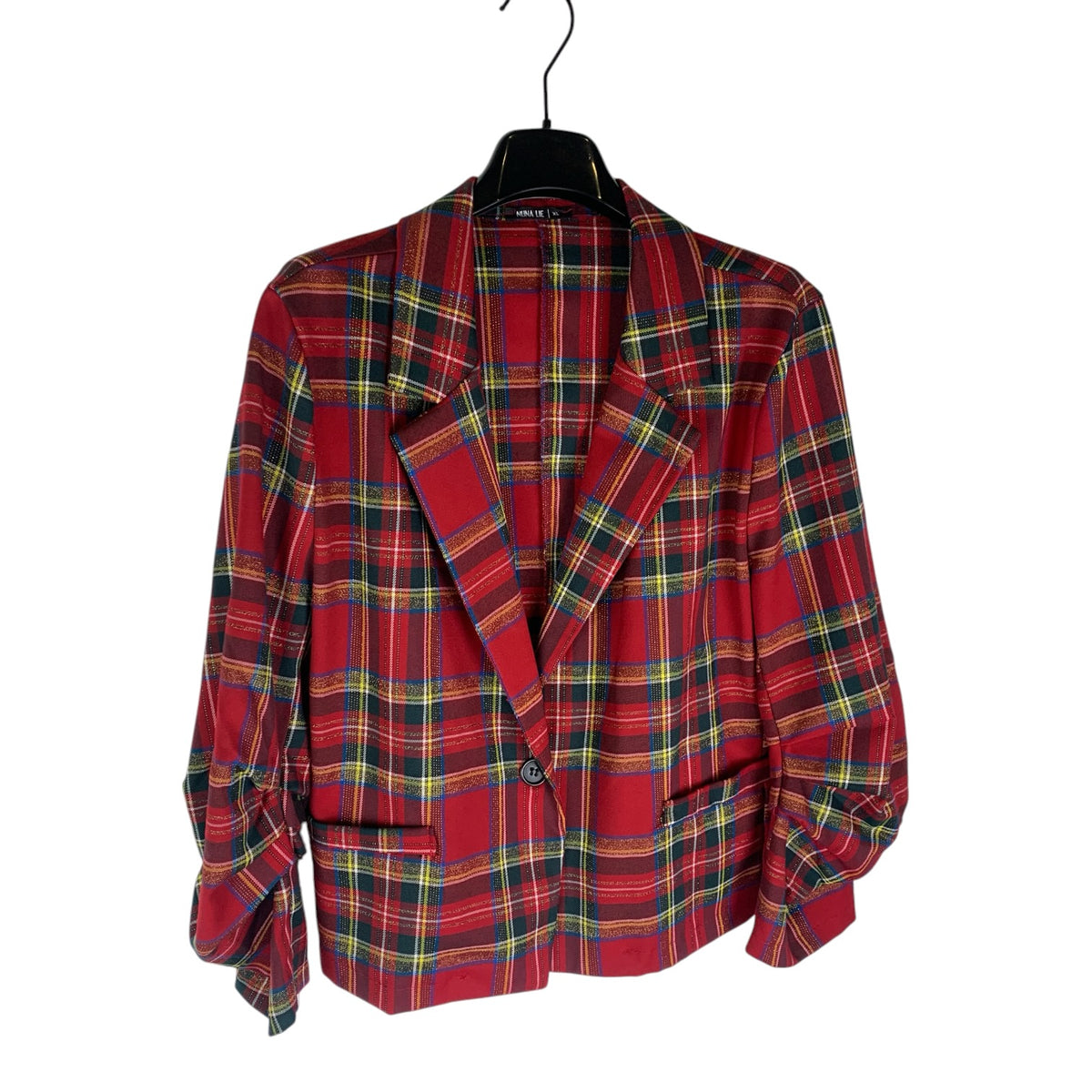 Blazer Donna Nuna Lie Fantasia Scozzese