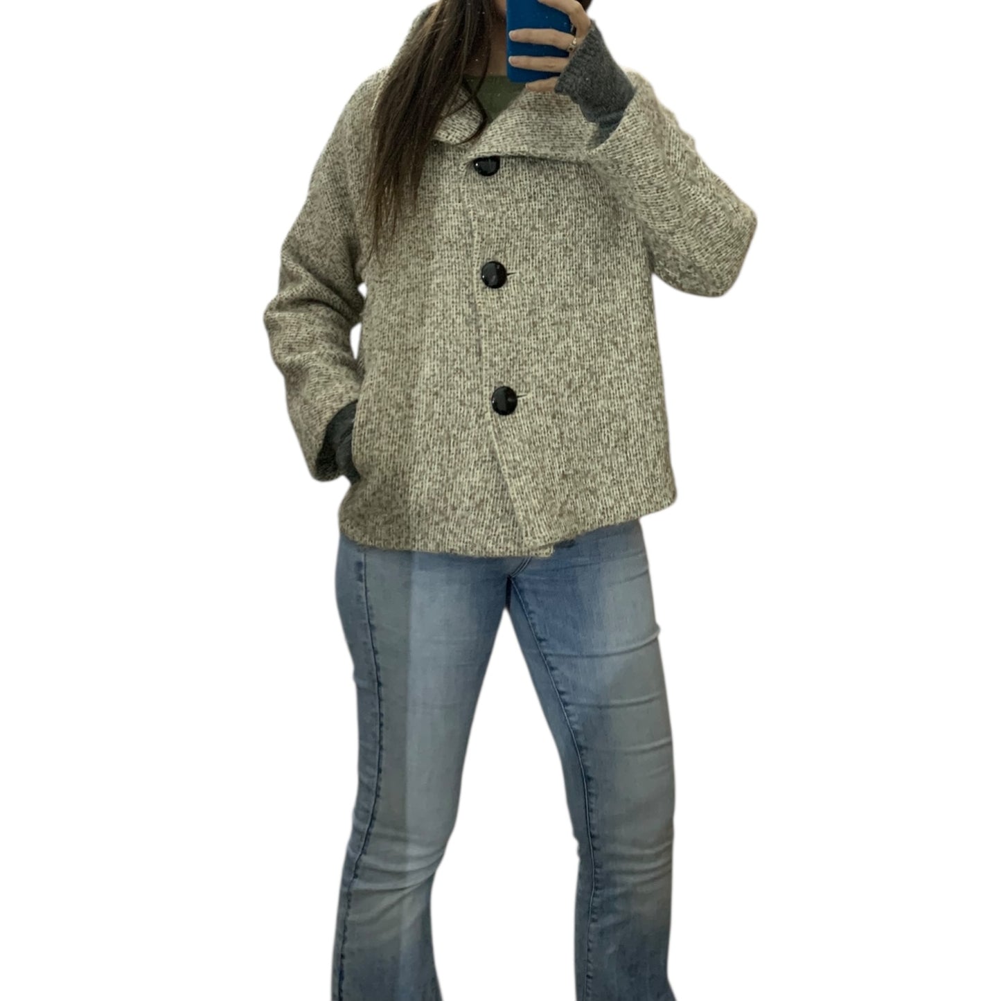 Cappotto Donna Sisley Misto Lana