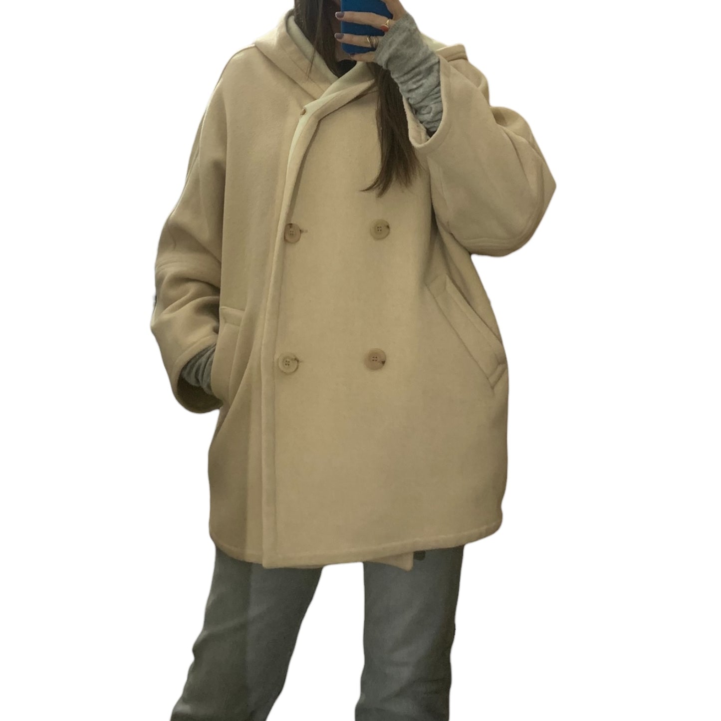 Cappotto Donna Vintage Misto Lana