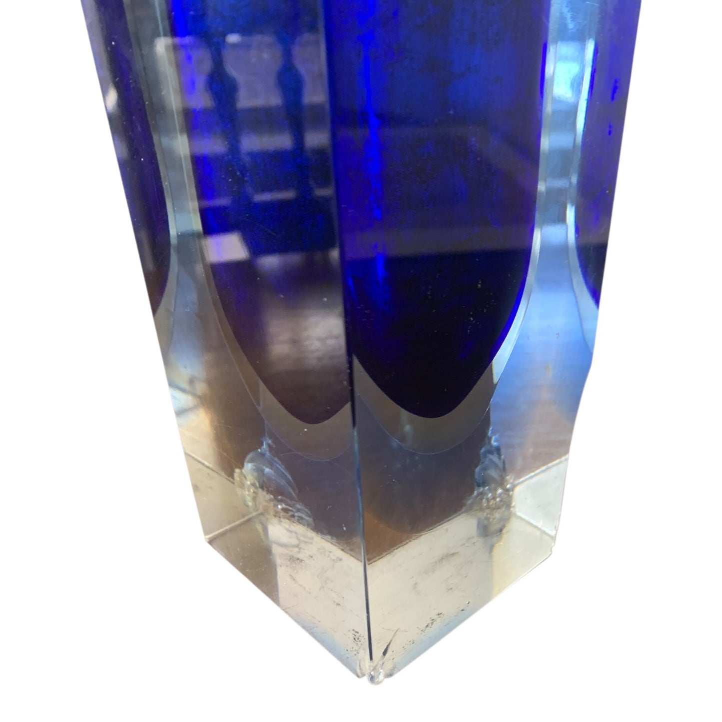 Vaso Anni 70 Vetro Sommerso