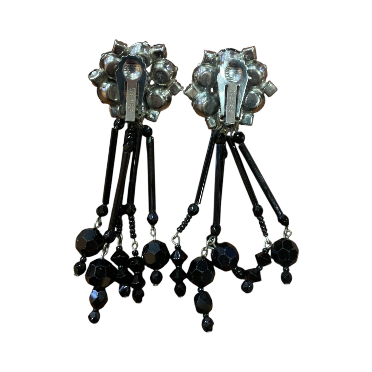 Orecchini Clip Vintage Firmati Weiss