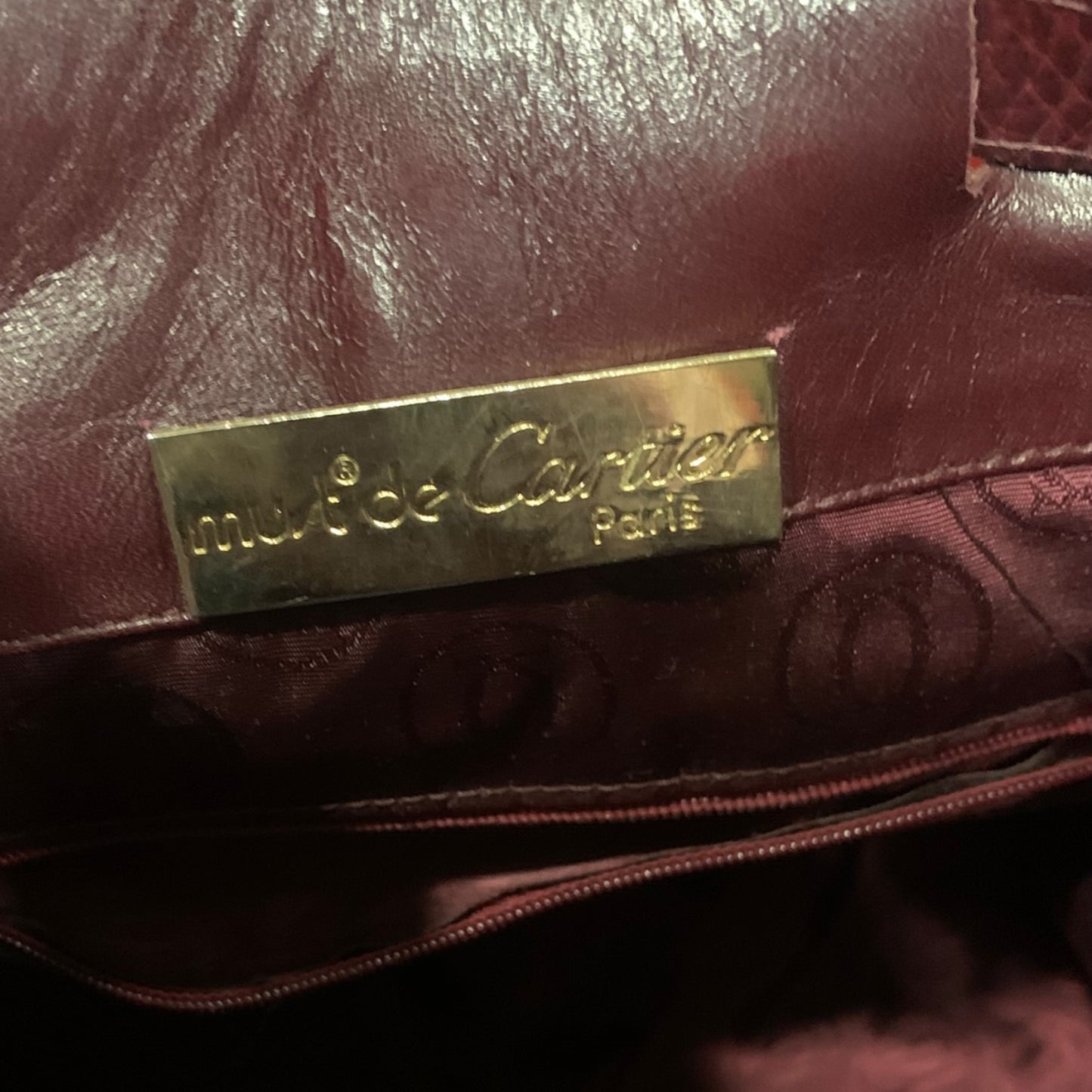 Borsa Secchiello Cartier Vintage