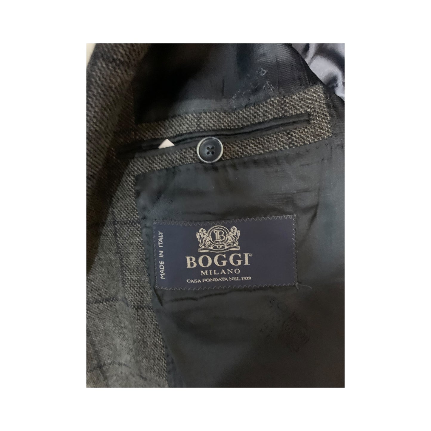 Blazer Uomo Boggi Lana E Cachemire
