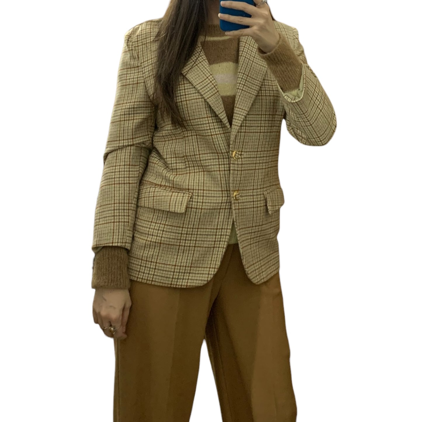 Blazer Donna Vintage Tartan