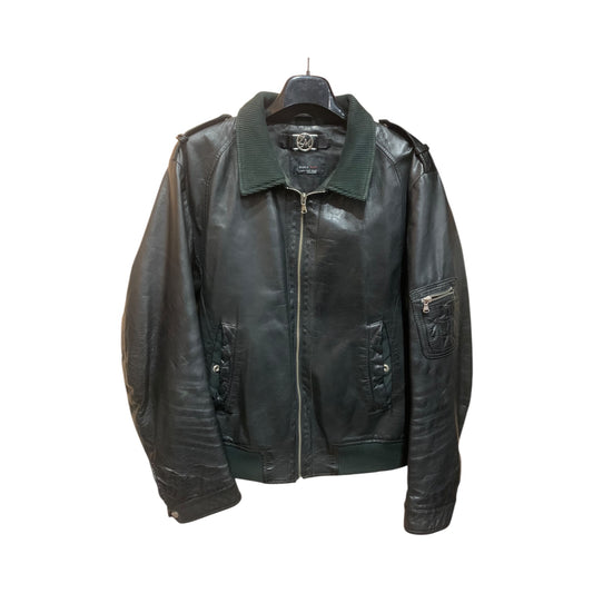Giacca Bomber Uomo Zara Man Pelle