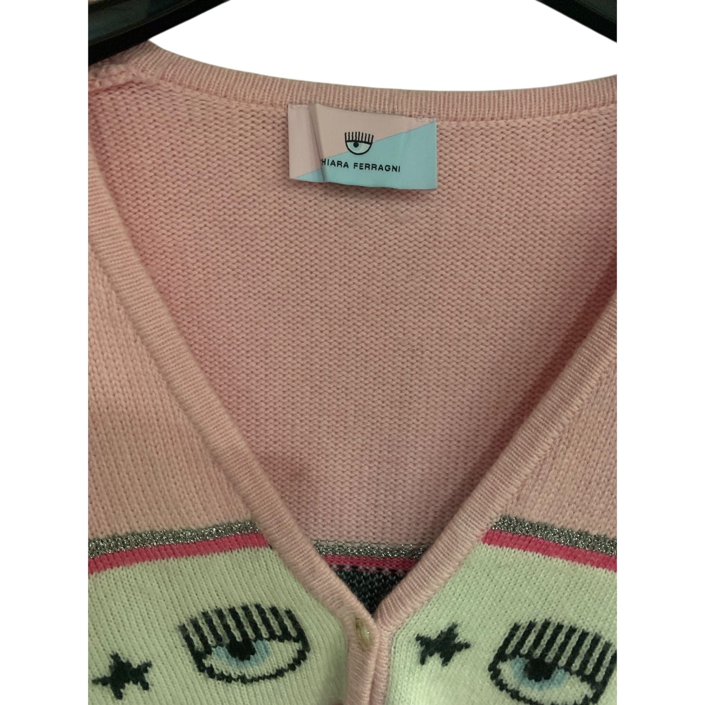 Cardigan Donna Chiara Ferragni Rosa
