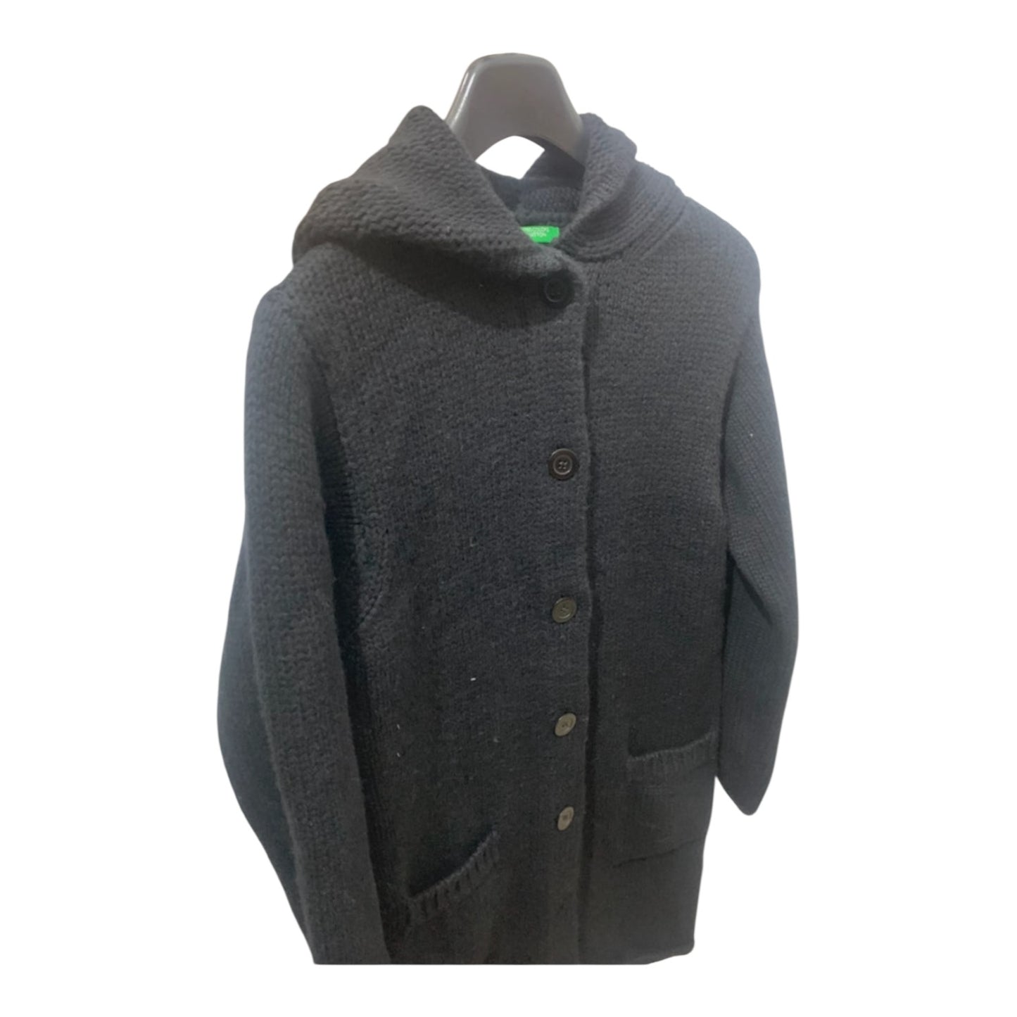 Cardigan Donna Vintage Benetton Lana