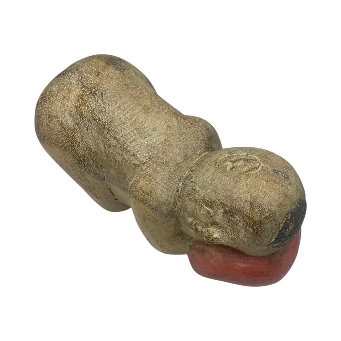 Statuina Legno Orientale Bimbo