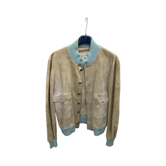 Giacca Vintage Pelle scamosciata