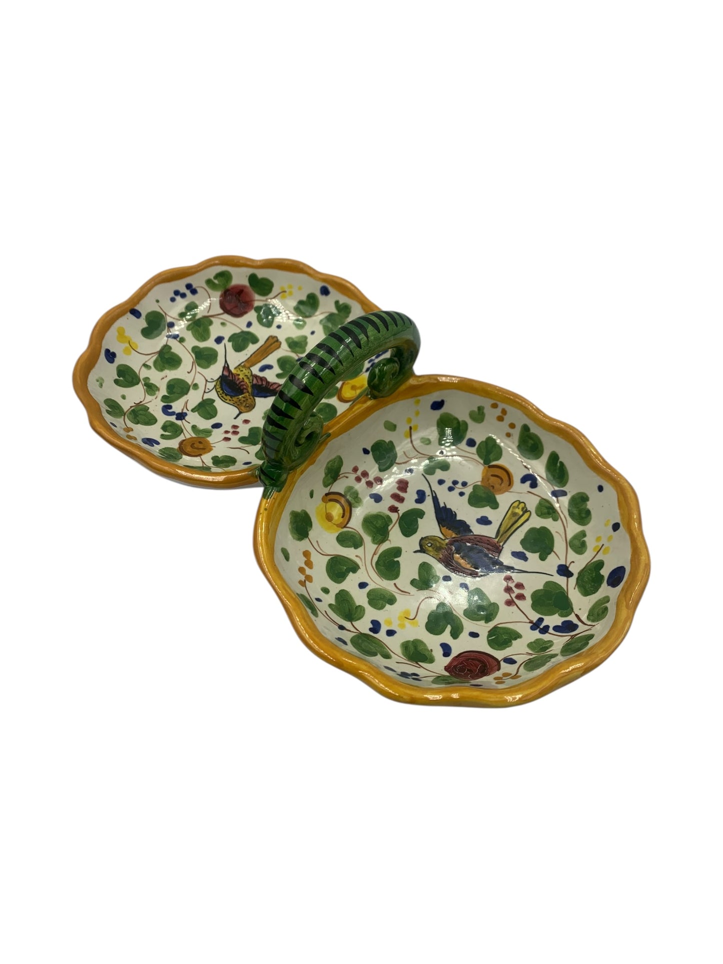 Antipastiera Epoca Ceramica Deruta