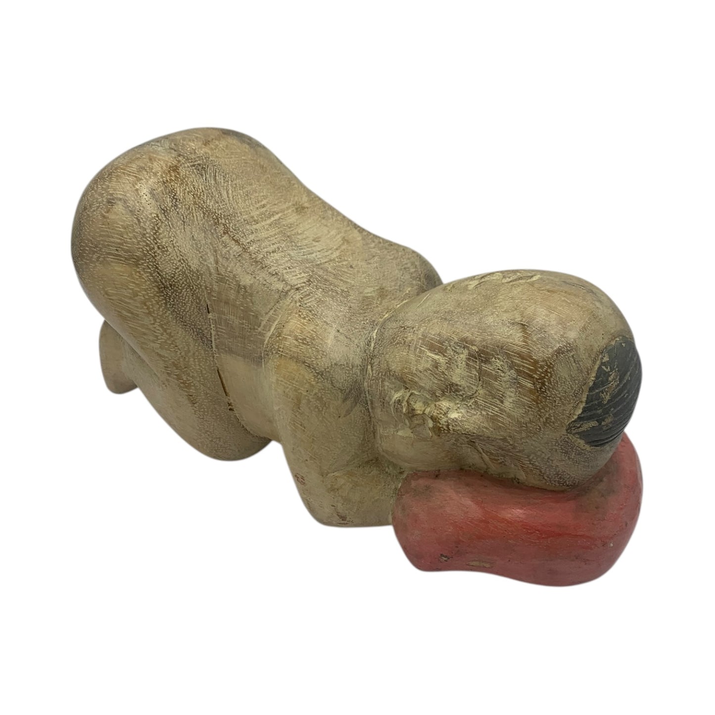 Statuina Legno Orientale Bimbo