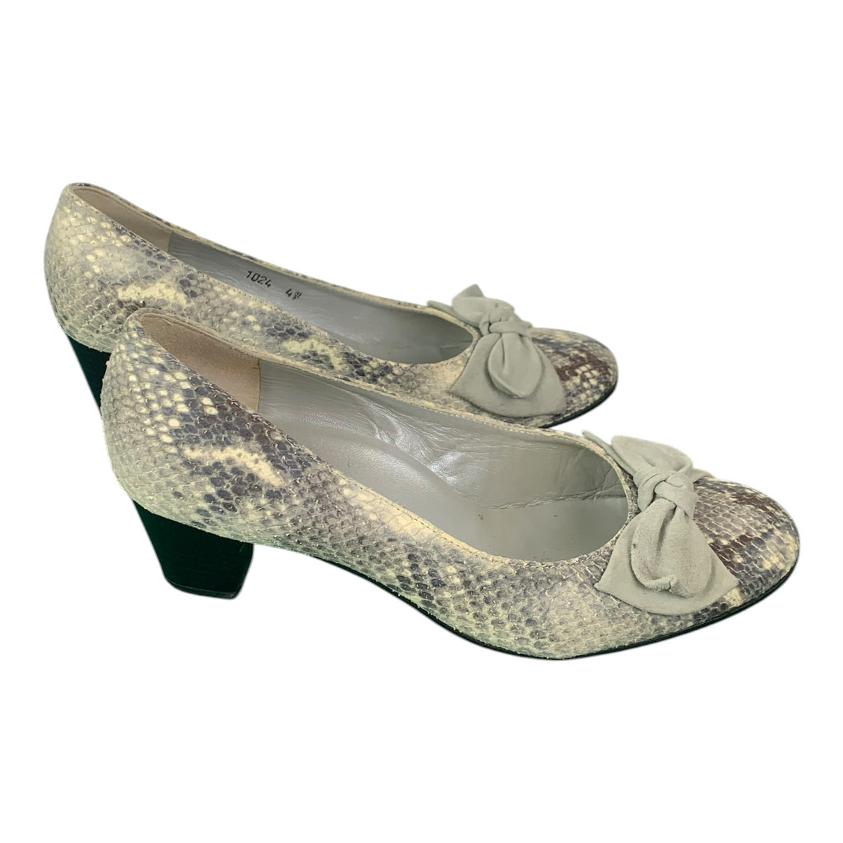 Ballerina Donna Vintage Pelle Serpente