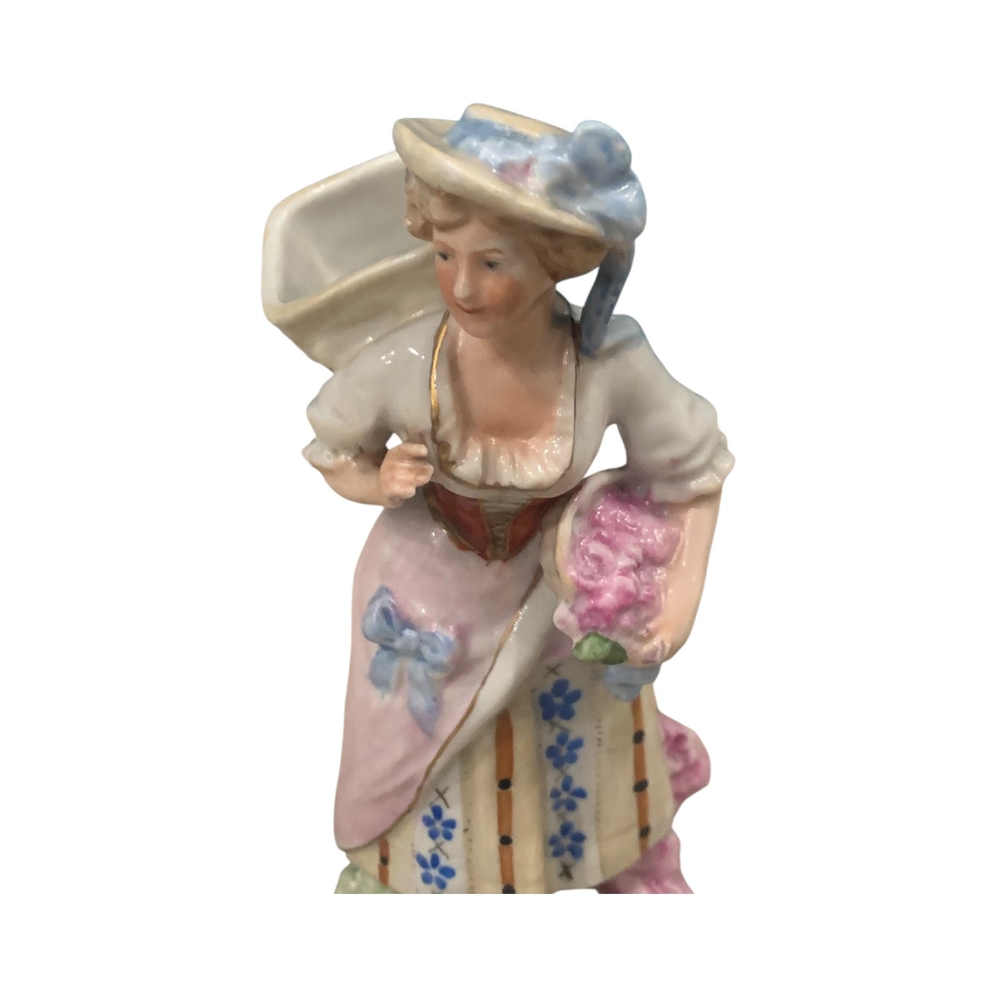 Statuina Vintage Ceramica Capodimonte