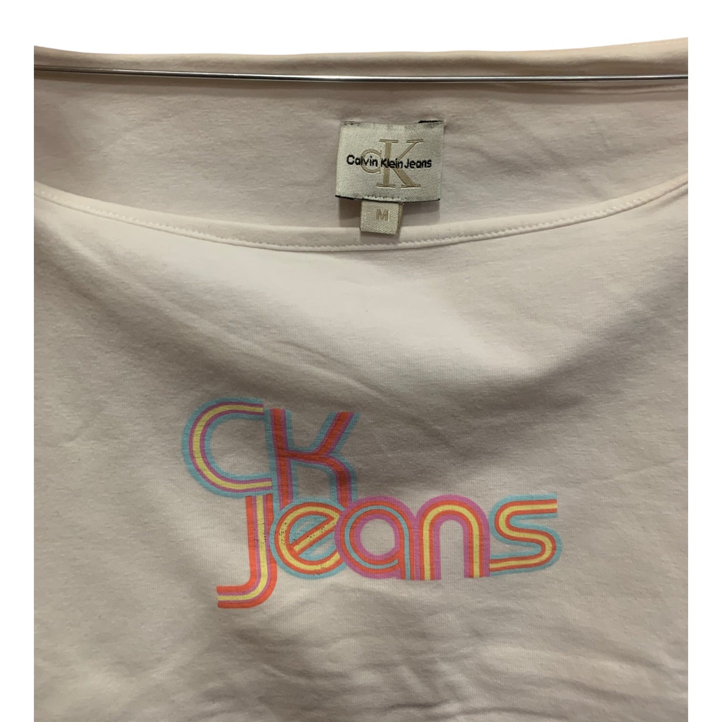 Top Donna Calvin Klein Cotone