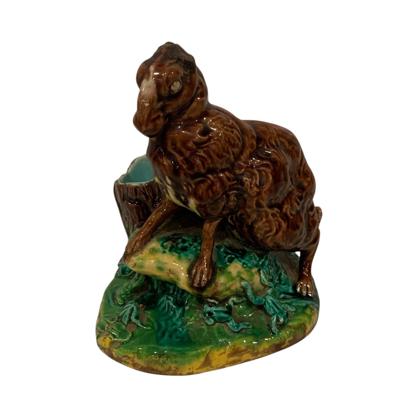 Statuina Ceramica Epoca Montone