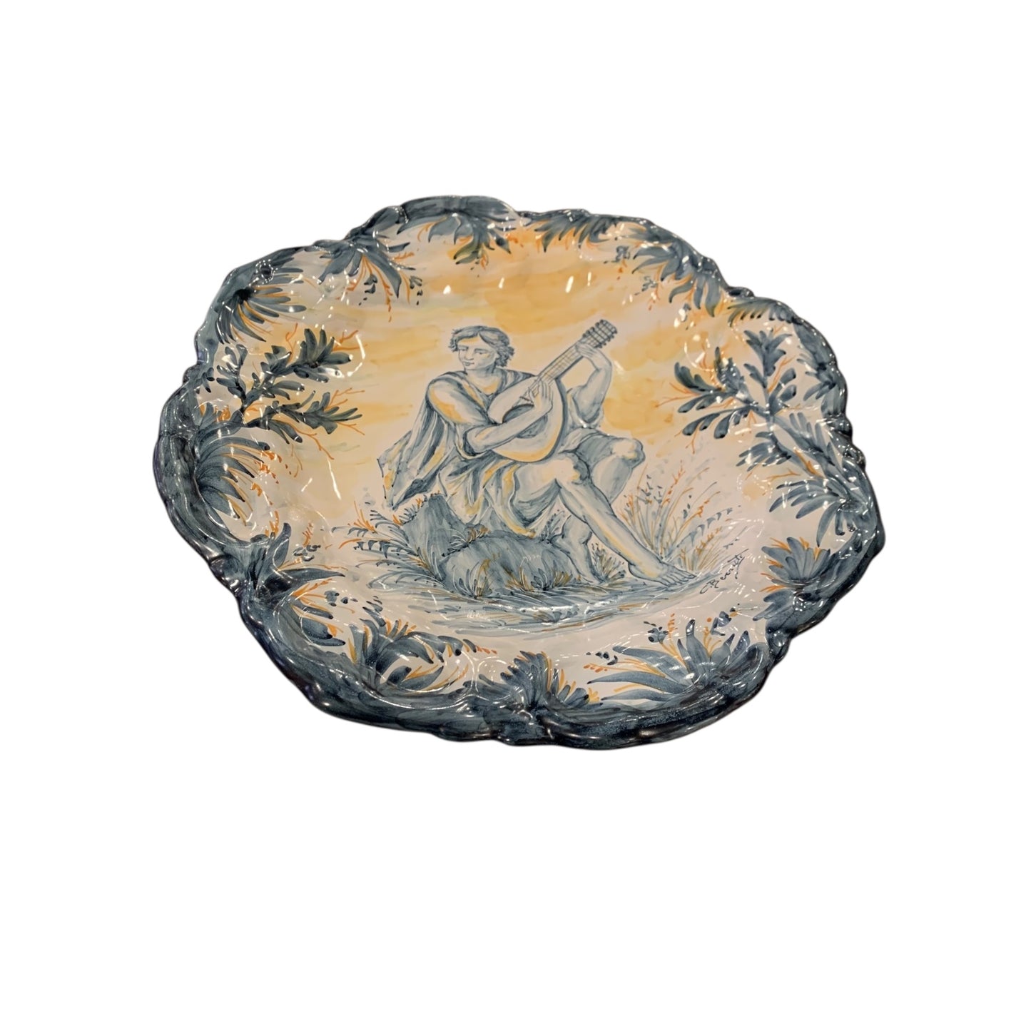 Piatto Ceramica Albissola Grande