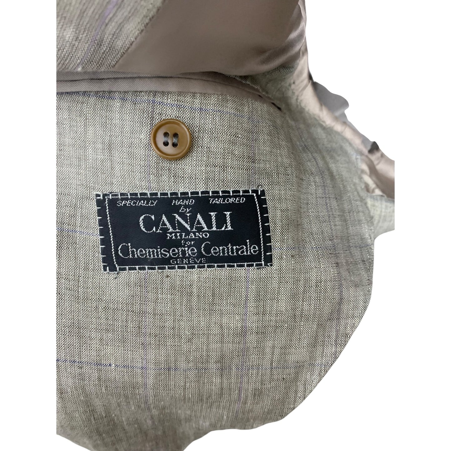 Completo Uomo Canali 100% Lino