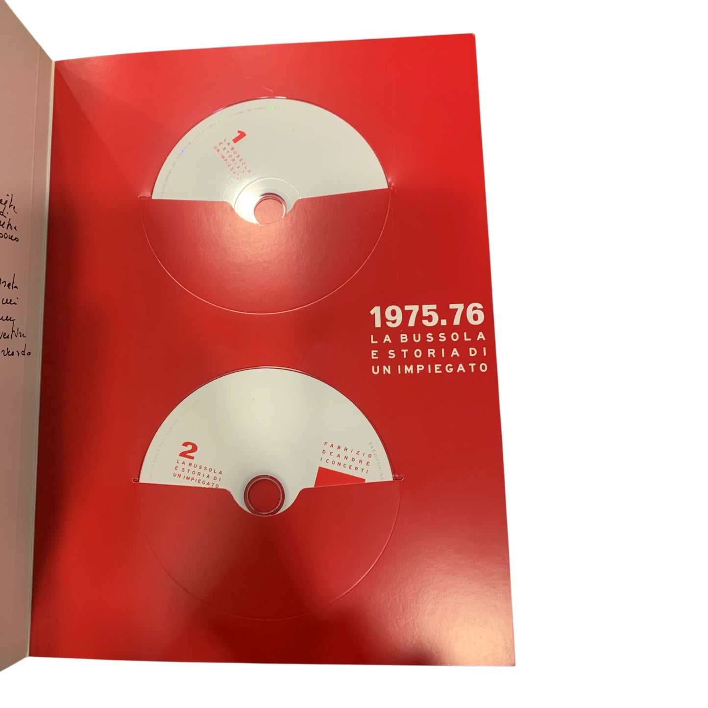 Libro Cd Fabrizio De Andre