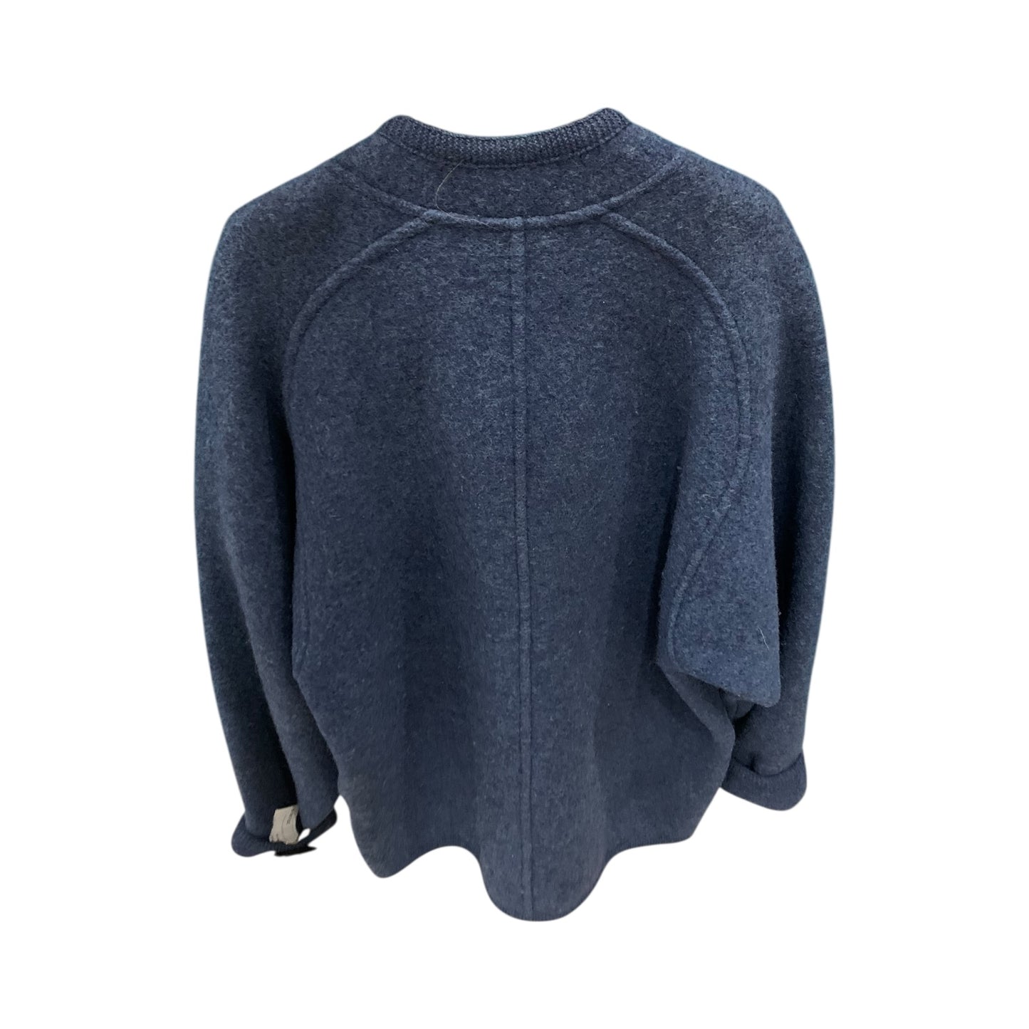 Cappotto Donna Vintage Geiger Lana Blu