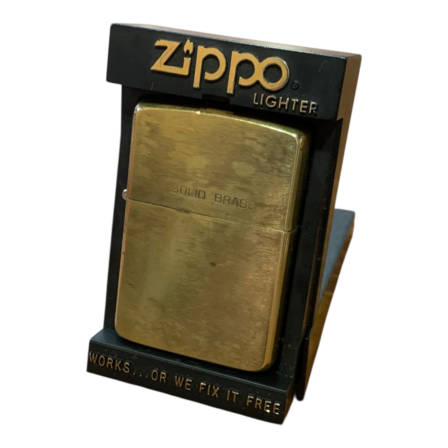 Accendino Zippo Solid Brass
