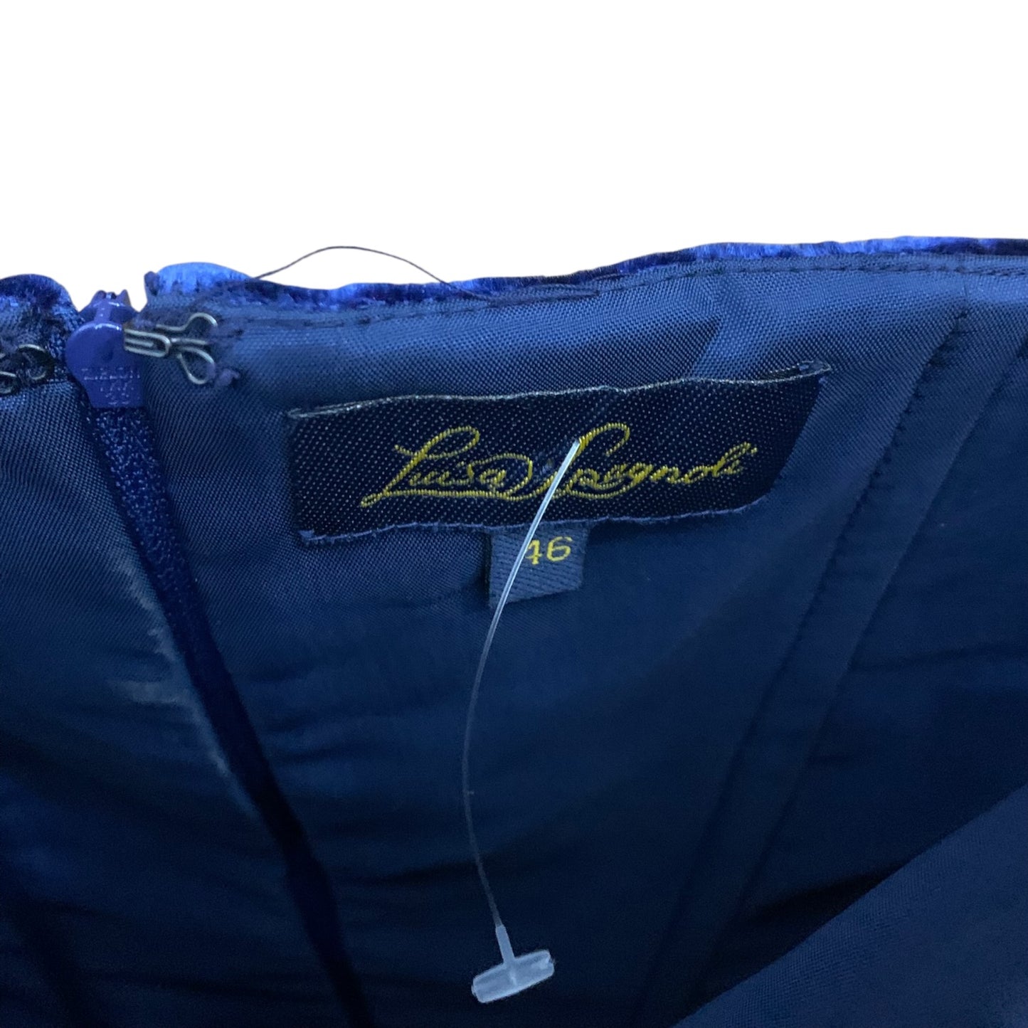 Corpetto Donna Luisa Spagnoli Velluto Blu