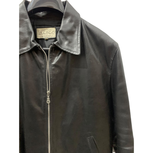 Giacca Uomo Vintage Pelle Quebec