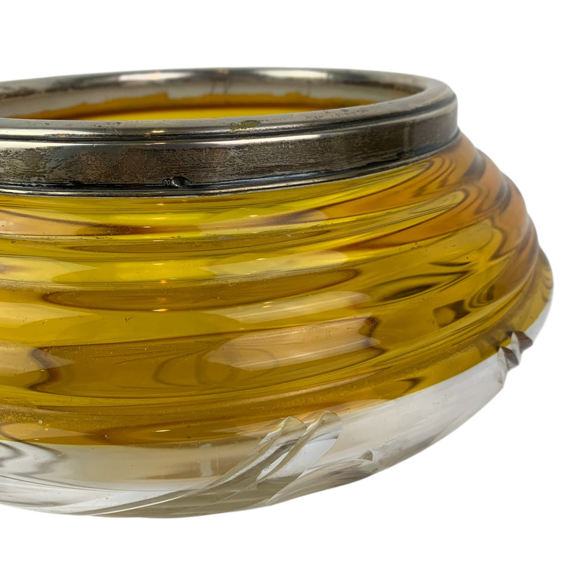 Centrotavola Vintage Cristallo Inciso