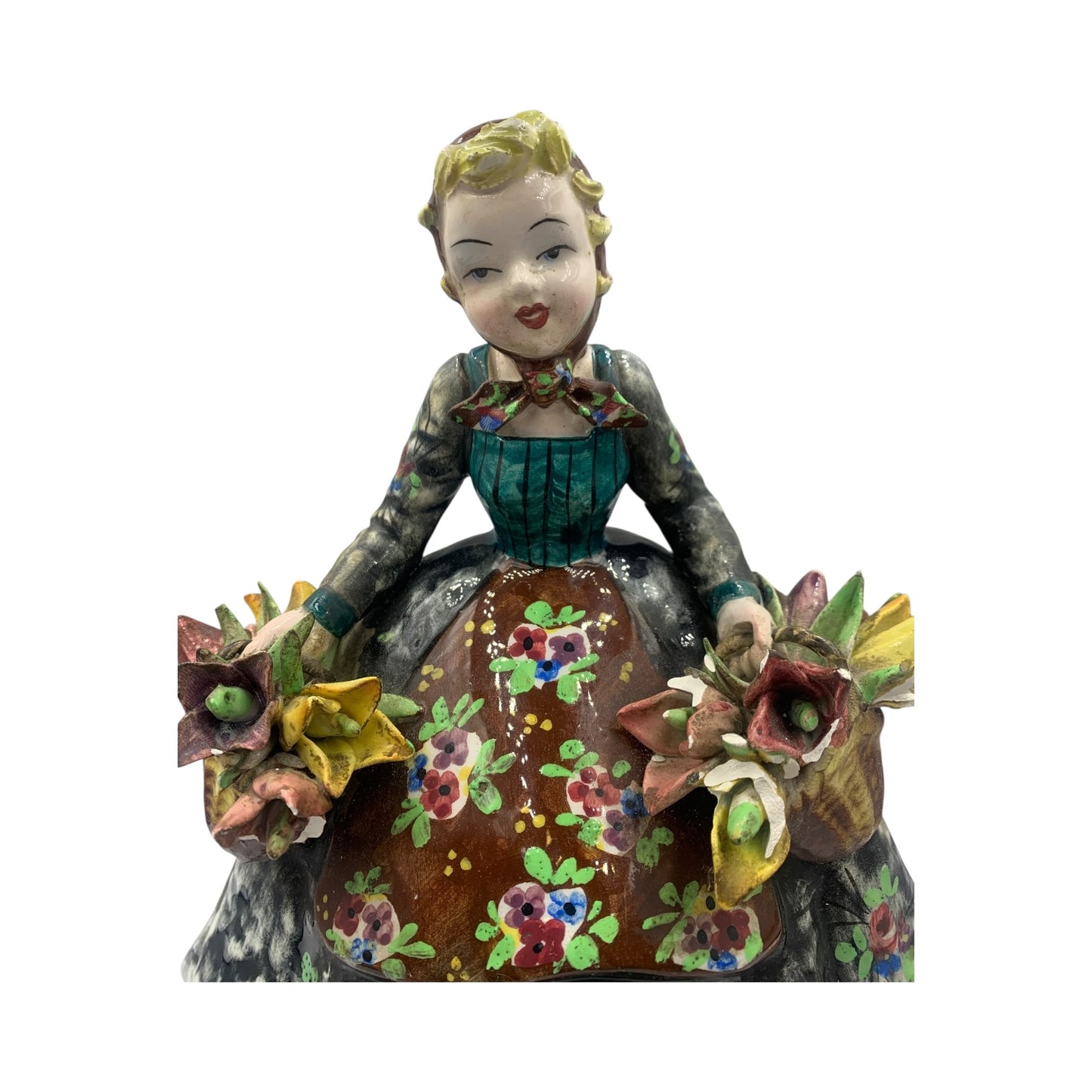 Statuina Ceramica Nove Bassano Anni 40