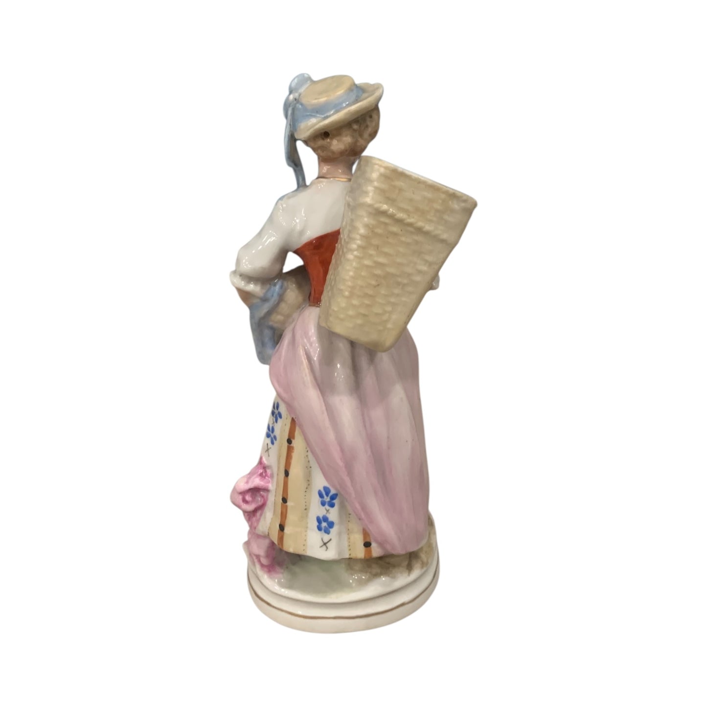 Statuina Vintage Ceramica Capodimonte
