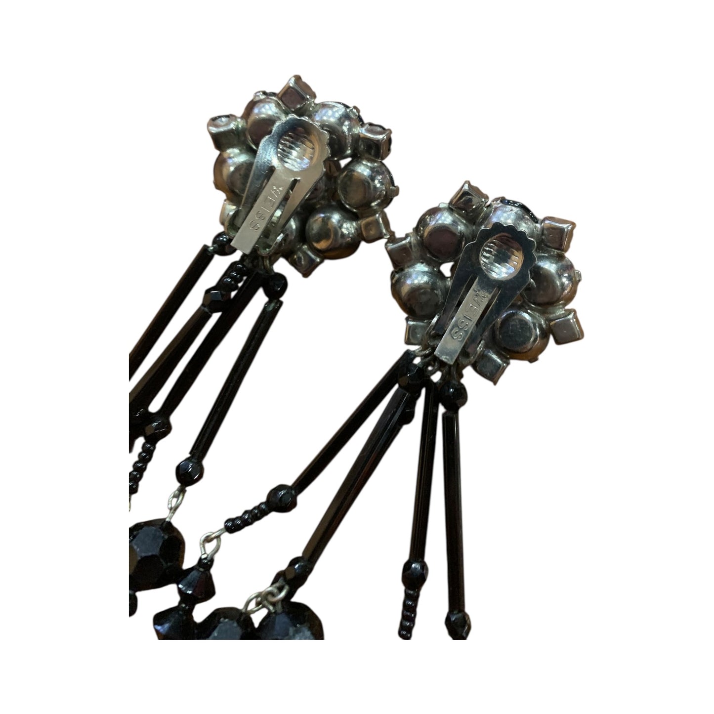 Orecchini Clip Vintage Firmati Weiss