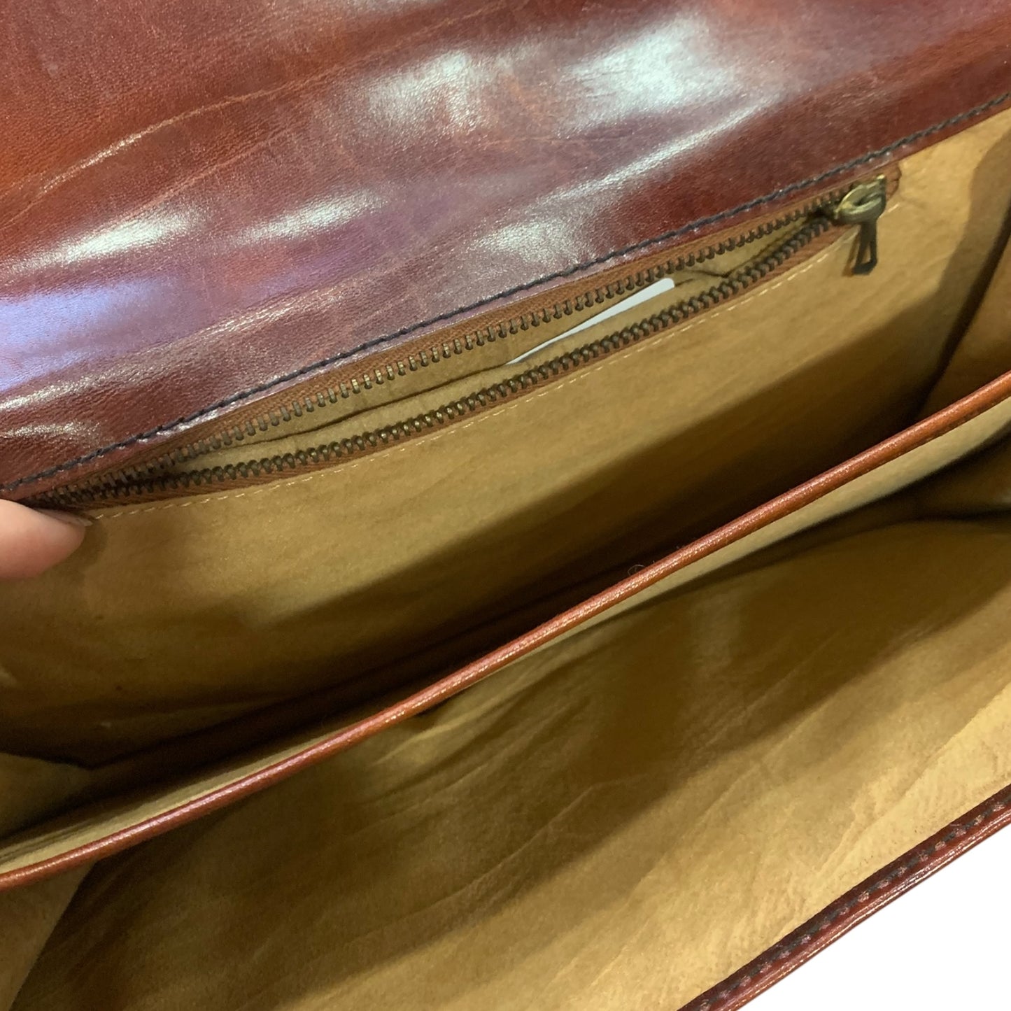 Borsa Tracolla Vintage Pelle