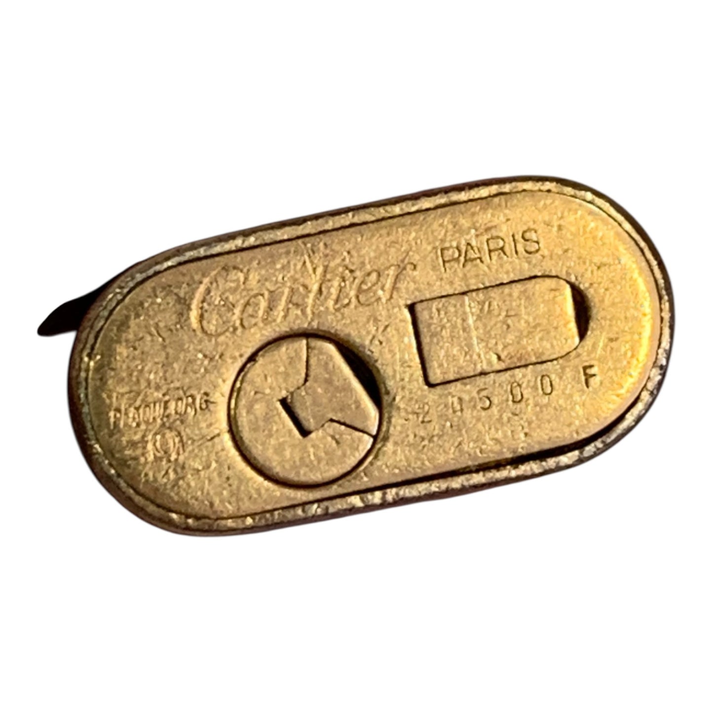Accendino Vintage Cartier Smaltato Verde
