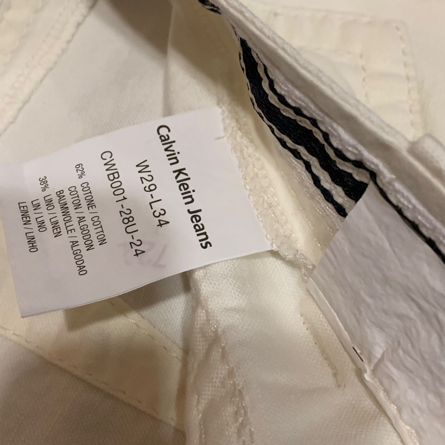 Bermuda Uomo Calvin Klein Lino