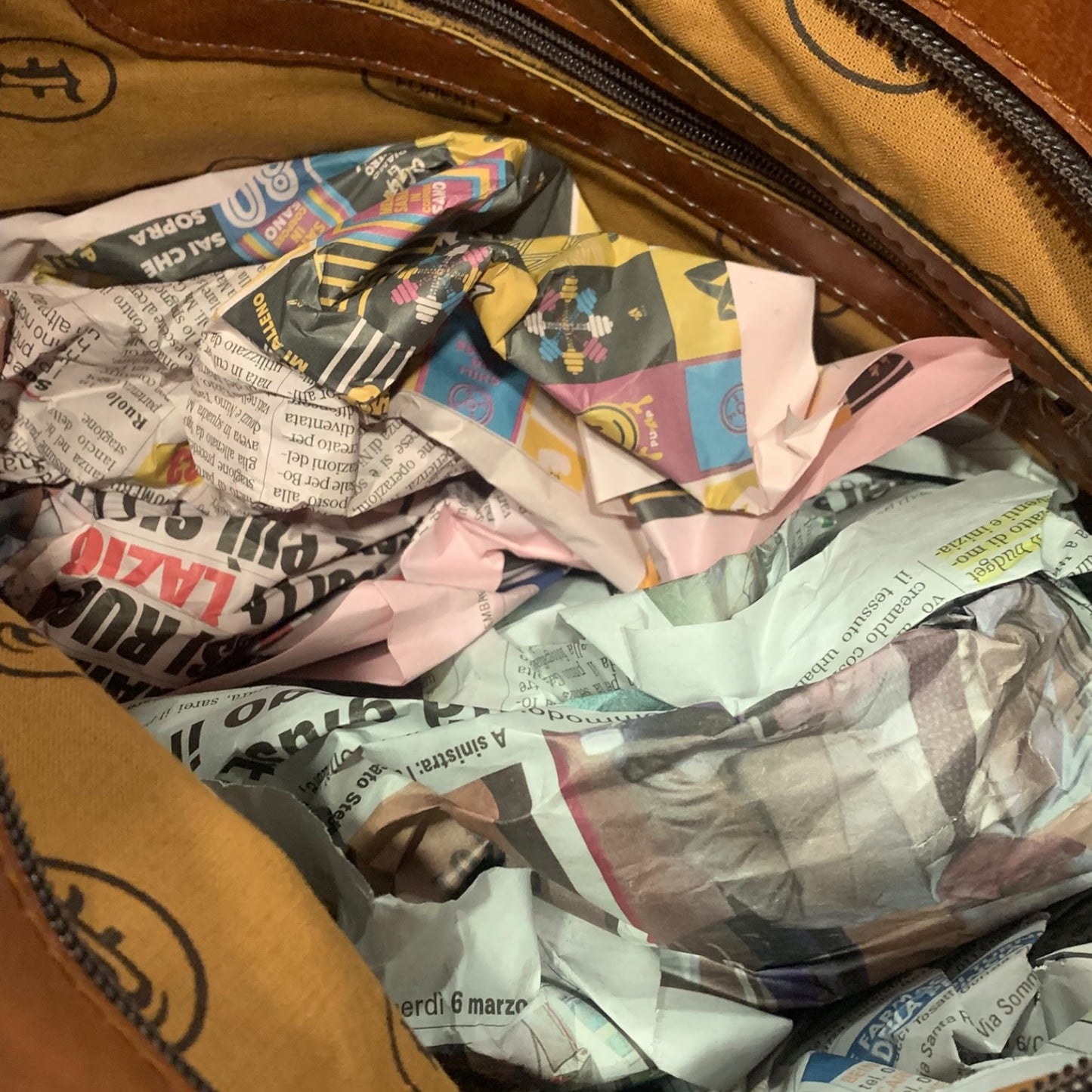 Borsa A Spalla Vintage Pelle Forest