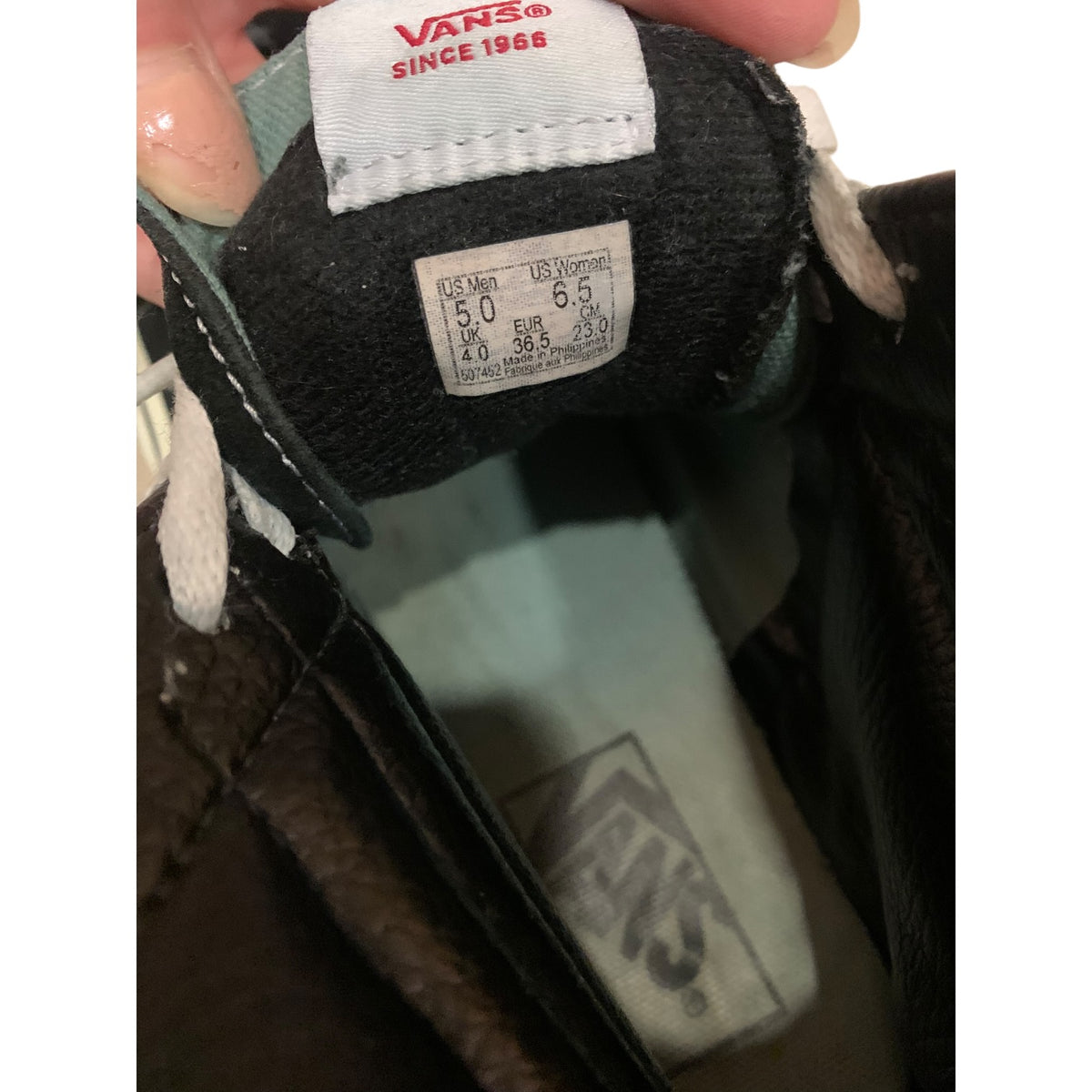 Sneakers Donna Vans Pelle