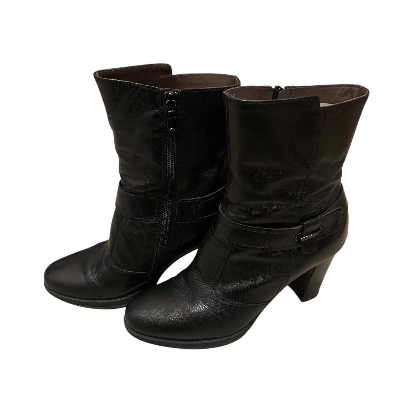 Stivaletti Donna Nero Giardini Pelle