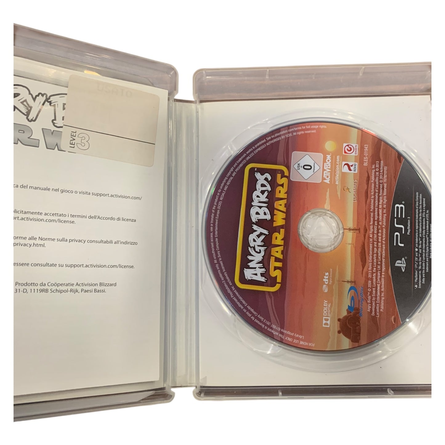 Gioco Ps3 Angry Birds