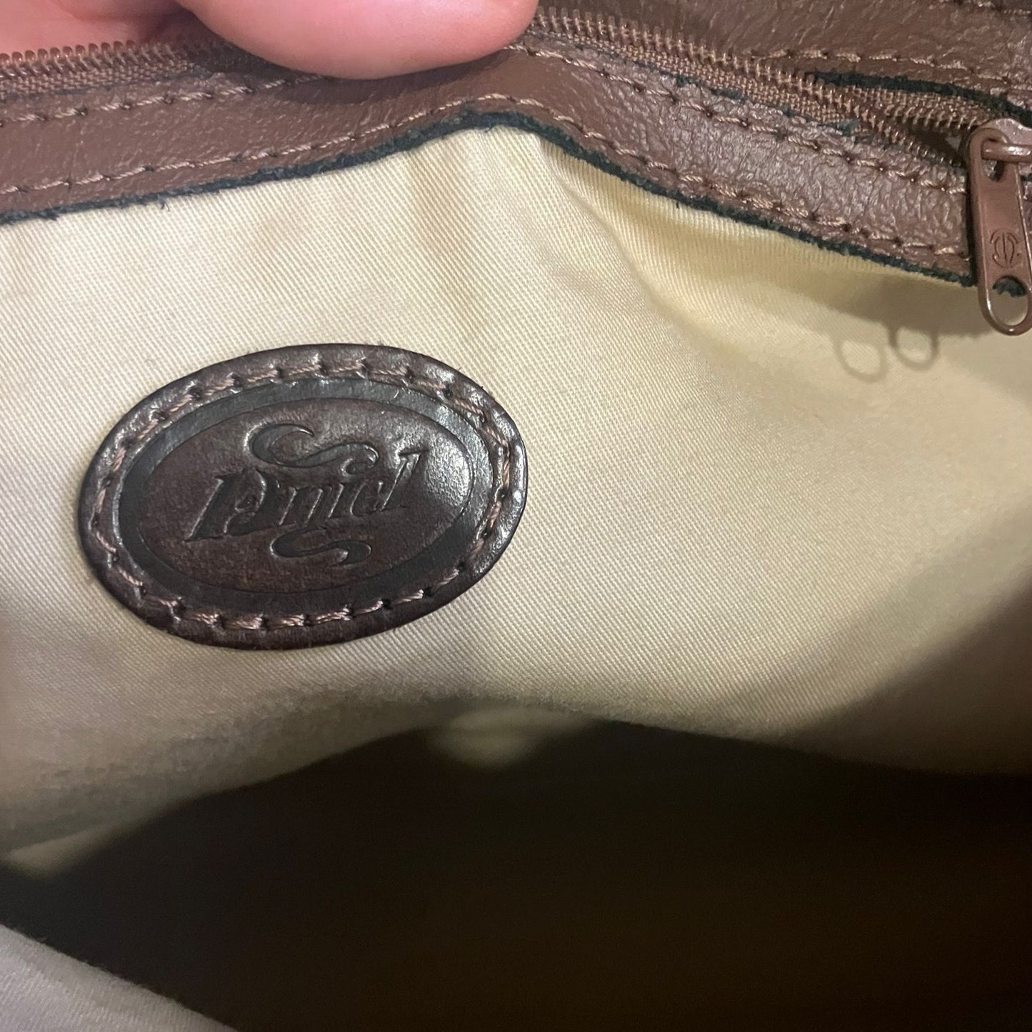 Borsa Donna Vintage Pelle Tapiro