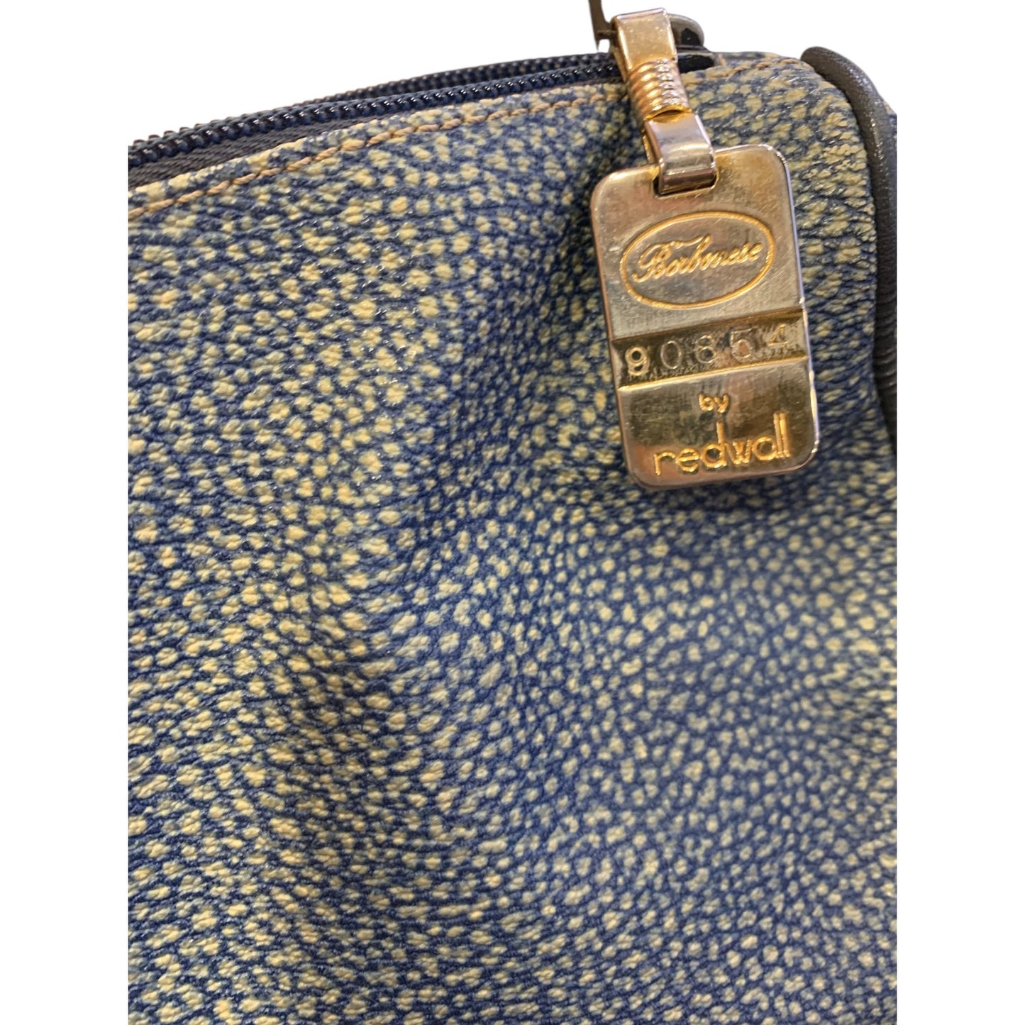 Borsa Tracolla Borbonese Vintage Blu