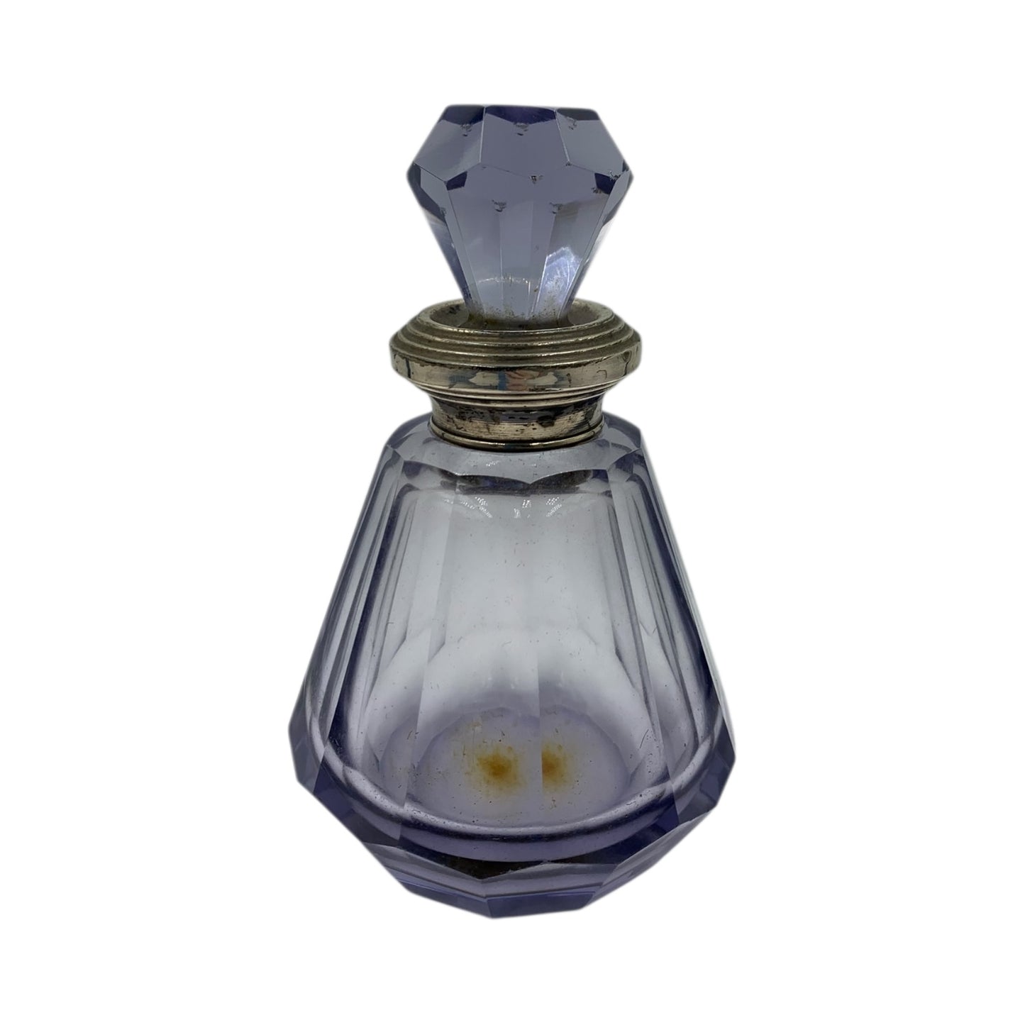 Boccetta Profumo Vintage Cristallo e Argento