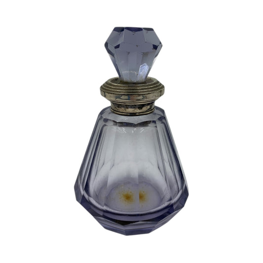 Boccetta Profumo Vintage Cristallo e Argento