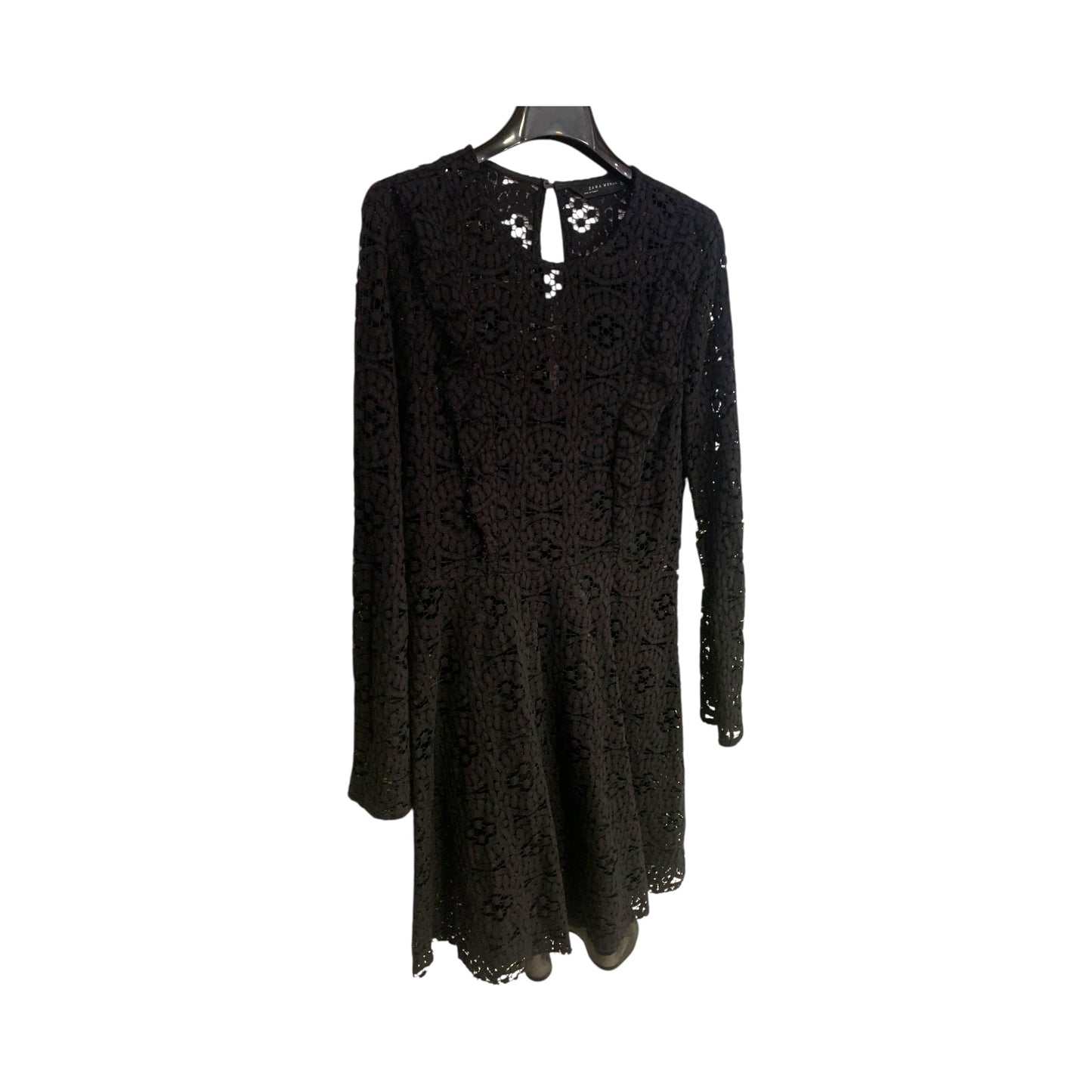 Abito Donna Zara Basic Pizzo Nero