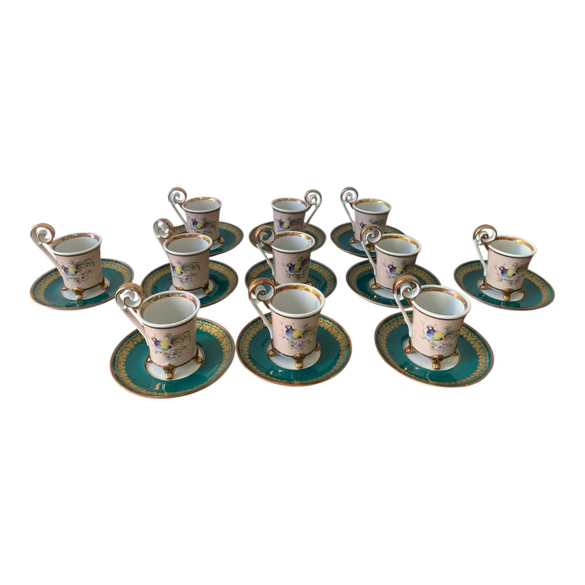 Set Tazzine Caffe Limoges Vintage