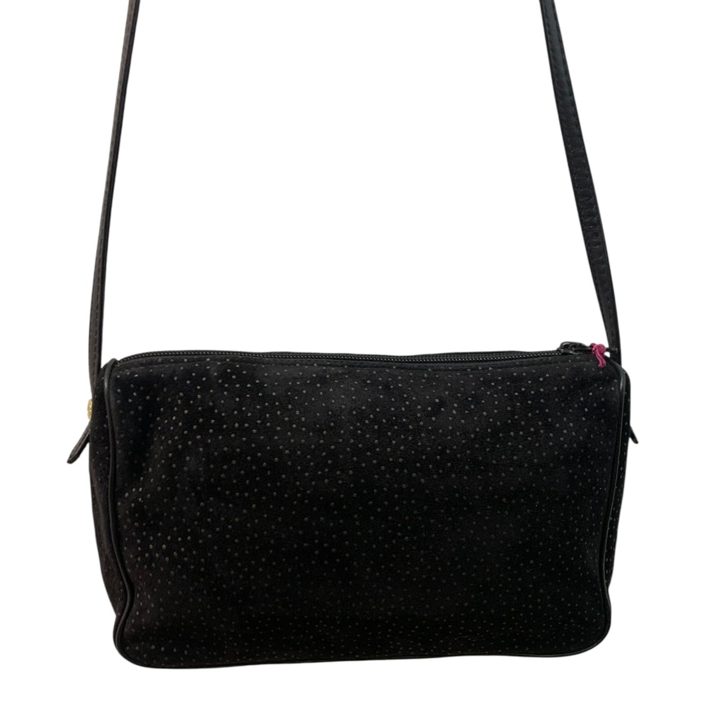 Borsa Tracolla Vintage Carrano Pelle Nera