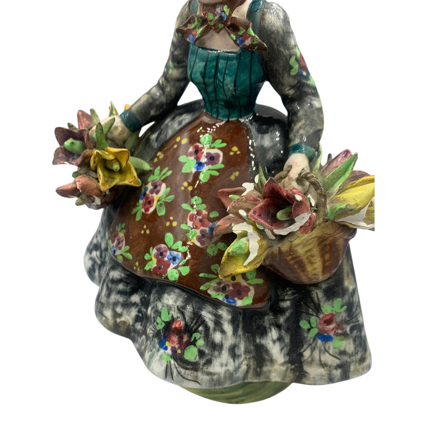 Statuina Ceramica Nove Bassano Anni 40