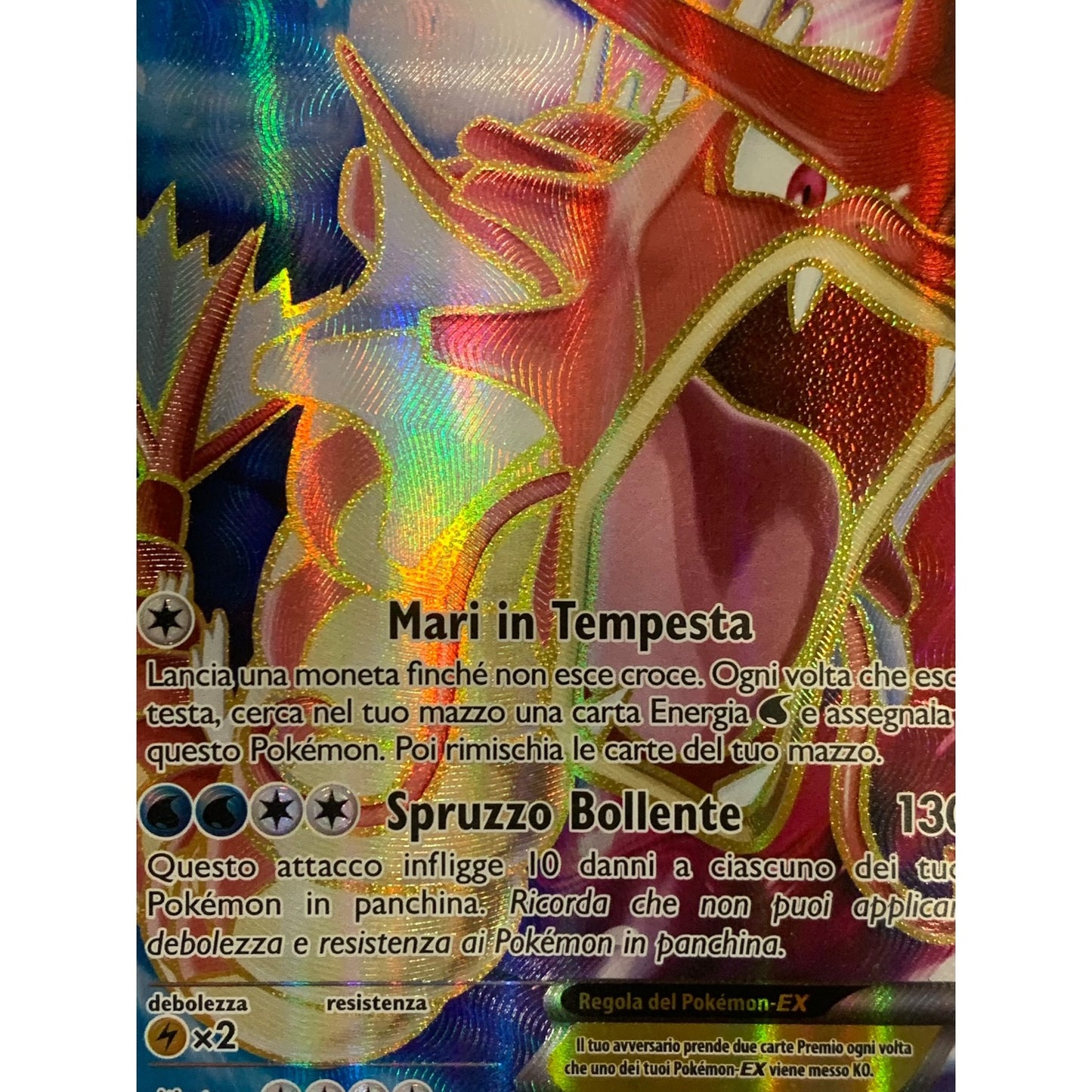 Carta Pokemon Gyarados Ex