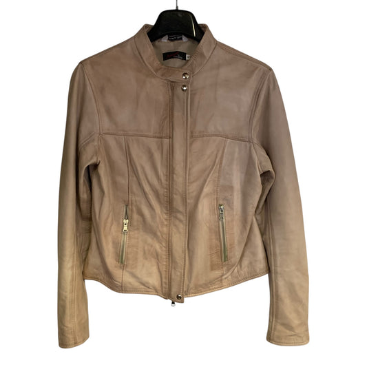 Giacca Donna Viamaestra  Pelle Beige